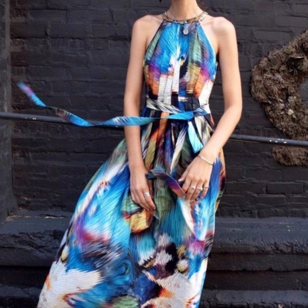 Ranna Gill Tropicalia Maxi Dress